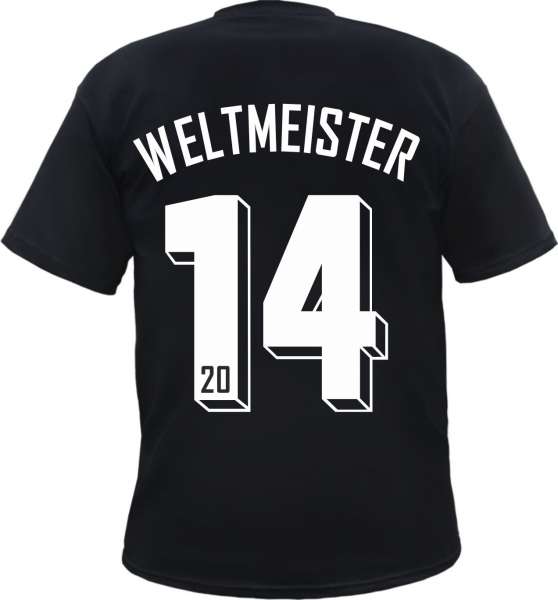 WELTMEISTER 2014 - schwarz - Herren T-Shirt