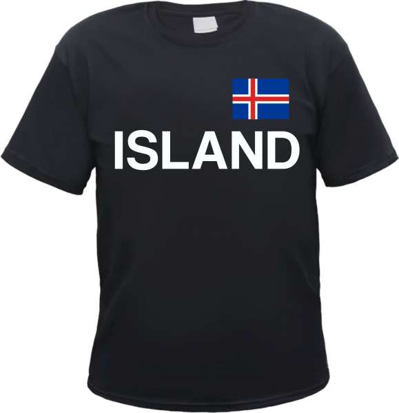Island Flagge Herren T-Shirt