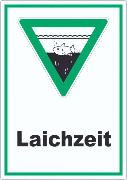 Laichzeit Aufkleber
