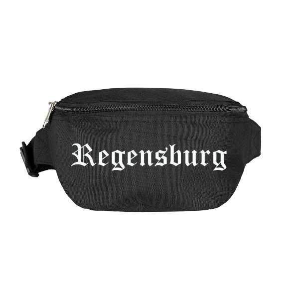 Regensburg Bauchtasche - Altdeutsch bedruckt - Gürteltasche Hipbag