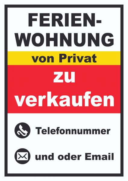 Ferienwohnung zu verkaufen von Privat Hochkant