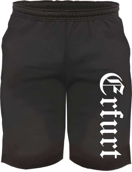 Erfurt Sweatshorts - Altdeutsch bedruckt - Kurze Hose Shorts