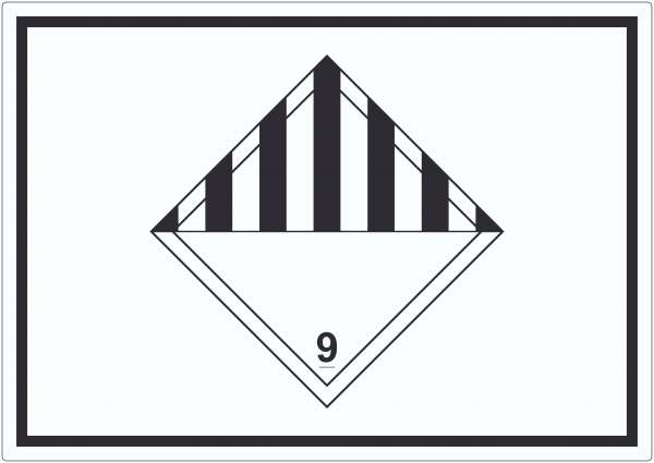 Aufkleber verschiedene Gefahren Symbol Stoffe Material miscellaneous