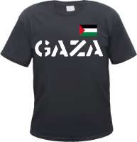 Gaza Herren T-Shirt - Tee Shirt mit Flagge Gaza Herren T-Shirt - Tee Shirt mit Flagge