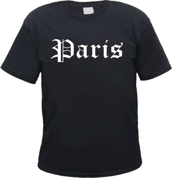 Paris Herren T-Shirt - Altdeutsch - Tee Shirt