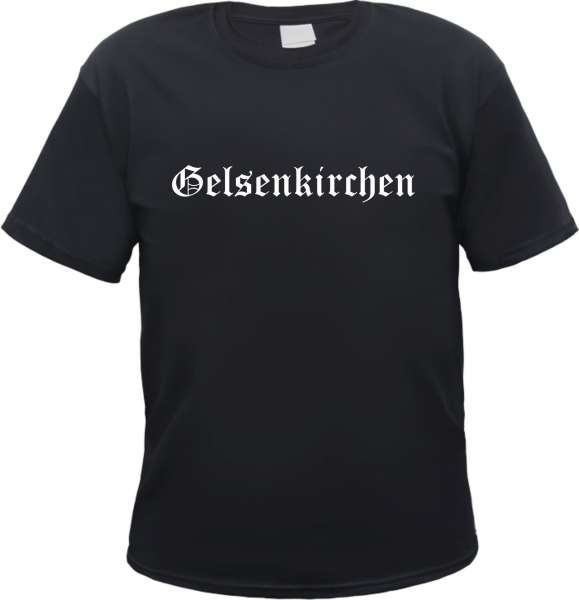 Gelsenkirchen Herren T-Shirt - Altdeutsch - Tee Shirt