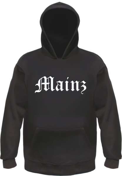 Mainz Kapuzensweatshirt - Altdeutsch - bedruckt - Hoodie Kapuzenpullover