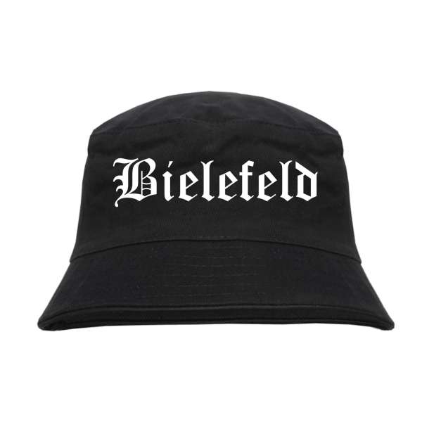 Bielefeld Fischerhut - Altdeutsch - bedruckt - Bucket Hat Anglerhut Hut