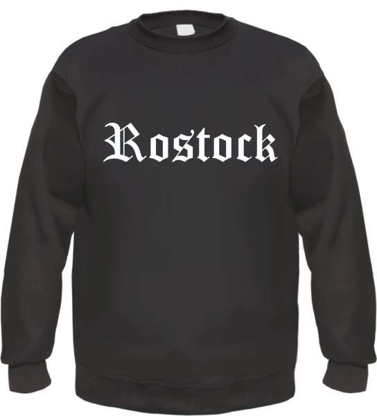 Rostock Sweatshirt - Altdeutsch - bedruckt - Pullover