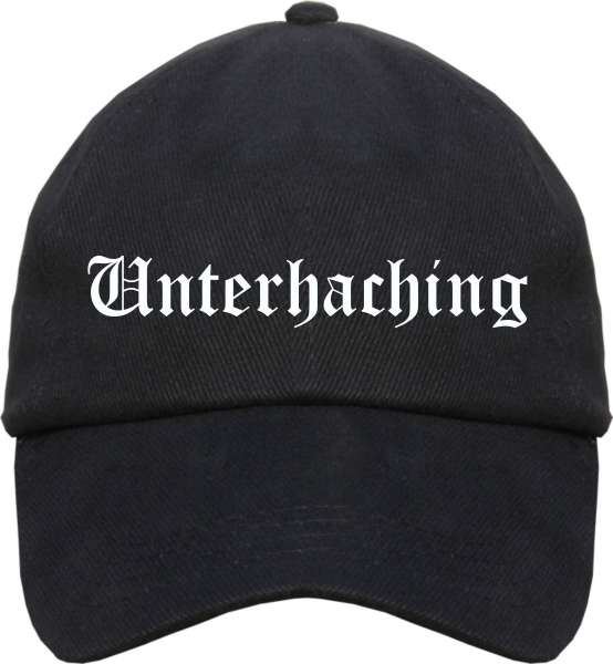 Unterhaching Cappy - Altdeutsch bedruckt - Schirmmütze Cap