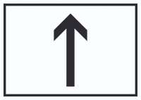 Richtungspfeil hoch Schild waagerecht schwarz weiss Pfeil Richtungspfeil hoch Schild waagerecht schwarz weiss Pfeil