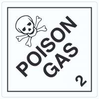 Aufkleber Quadrat Giftige Gase Symbol Poison Gas Totenkopf Aufkleber Quadrat Giftige Gase Symbol Poison Gas Totenkopf