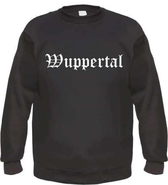 Wuppertal Sweatshirt - Altdeutsch - bedruckt - Pullover