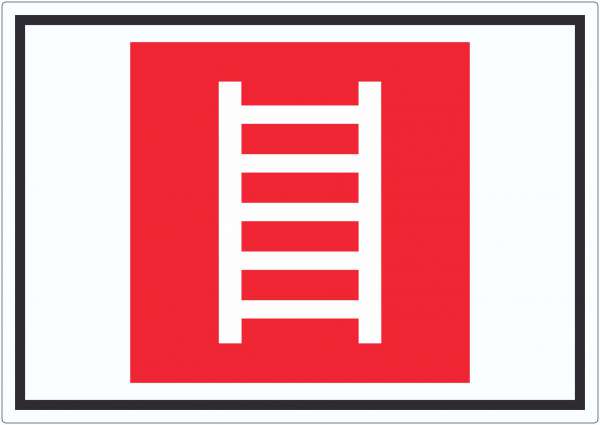 Leiter Symbol Aufkleber