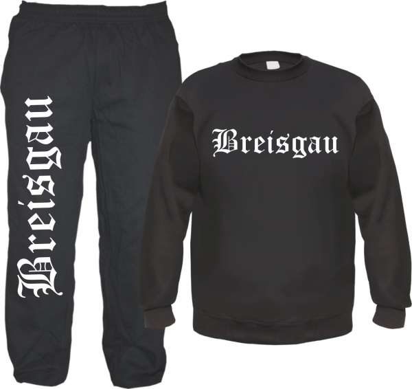 Breisgau Jogginghose und Sweat im Set - Jogginganzug