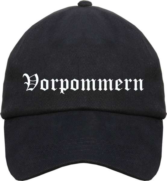 Vorpommern Cappy - Altdeutsch bedruckt - Schirmmütze Cap