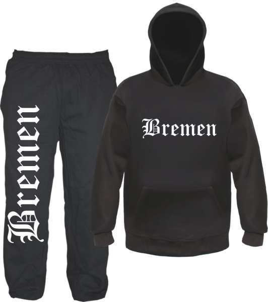 Bremen Jogginganzug - Altdeutsch - Jogginghose und Hoodie