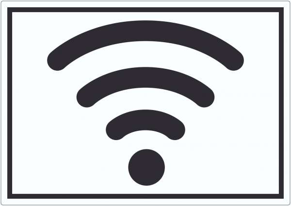 Free Wlan Hotspot Symbol Aufkleber