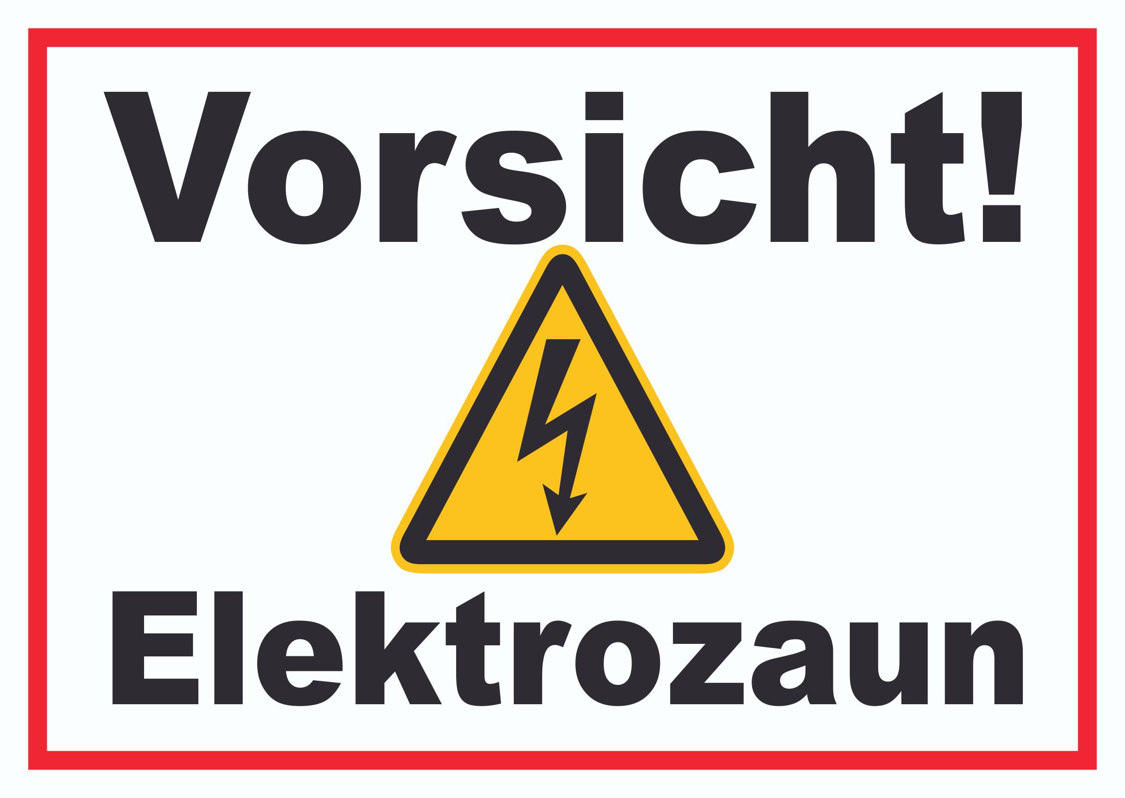 Autoschild Schäfer - Tierzuchtgeräte - Weidezaun