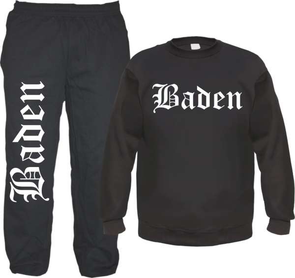 Baden Jogginghose und Sweat im Set - Jogginganzug