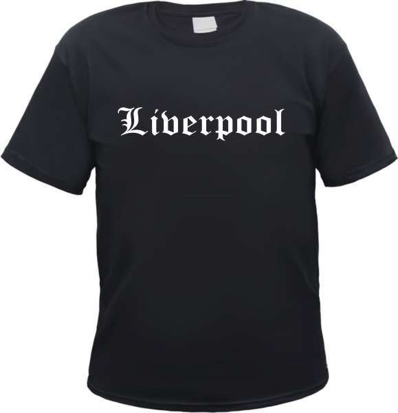 Liverpool Herren T-Shirt - Altdeutsch - Tee Shirt