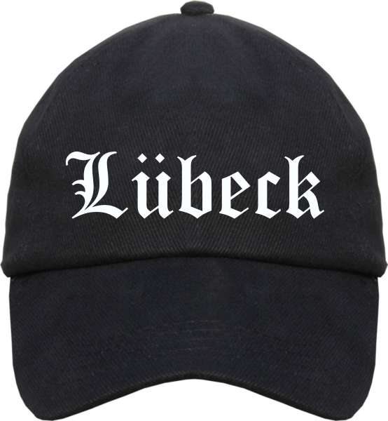 Lübeck Cappy - Altdeutsch bedruckt - Schirmmütze Cap