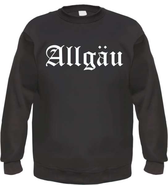 Allgäu Sweatshirt - Altdeutsch - bedruckt - Pullover