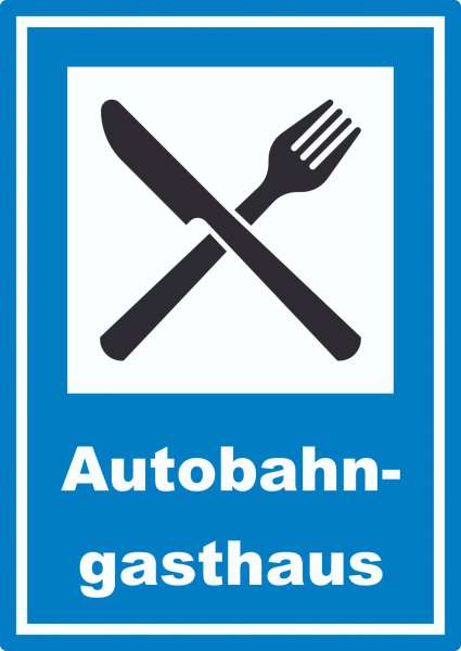 Autobahngasthaus Aufkleber