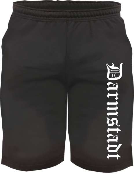 Darmstadt Sweatshorts - Altdeutsch bedruckt - Kurze Hose Shorts