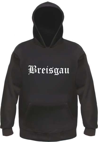 Breisgau Kapuzensweatshirt - Altdeutsch - bedruckt - Hoodie Kapuzenpullover