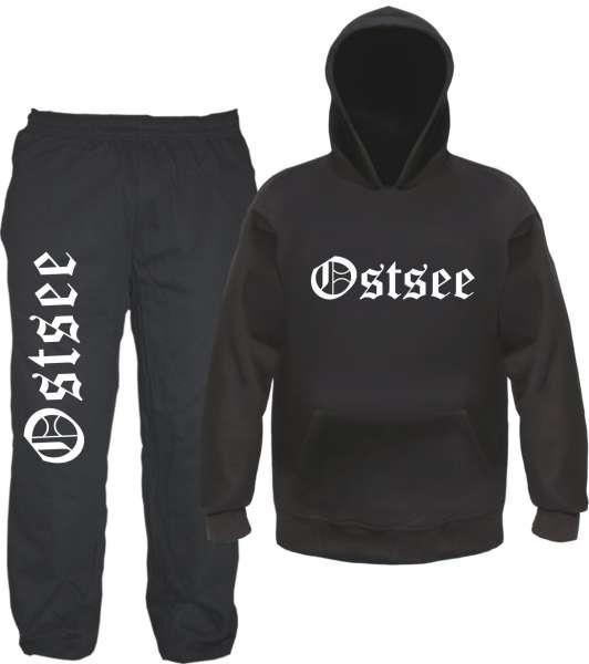 Ostsee Jogginganzug - Altdeutsch - Jogginghose und Hoodie