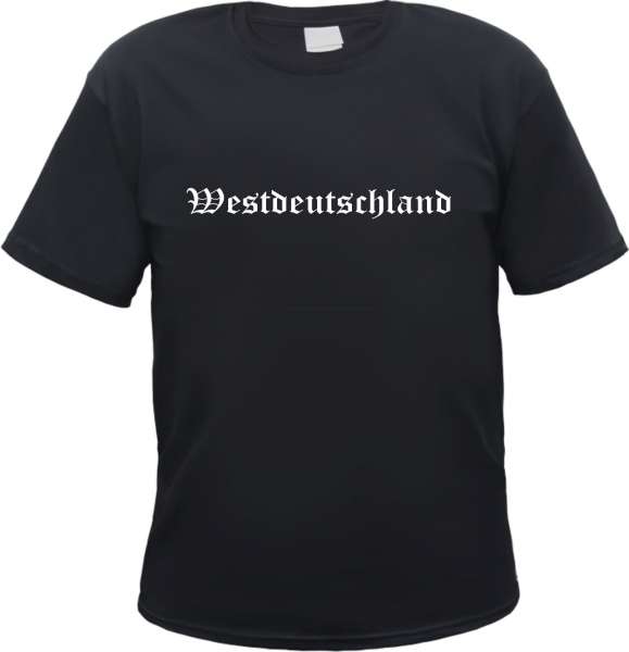 Westdeutschland Herren T-Shirt - Altdeutsch - Tee Shirt