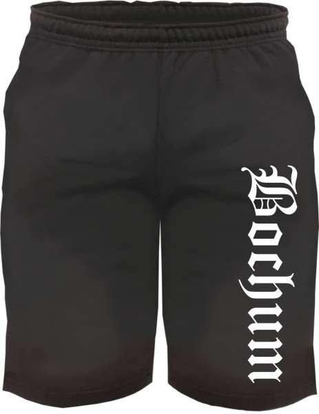 Bochum Sweatshorts - Altdeutsch bedruckt - Kurze Hose Shorts