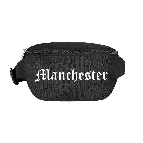 Manchester Bauchtasche - Altdeutsch bedruckt - Gürteltasche Hipbag
