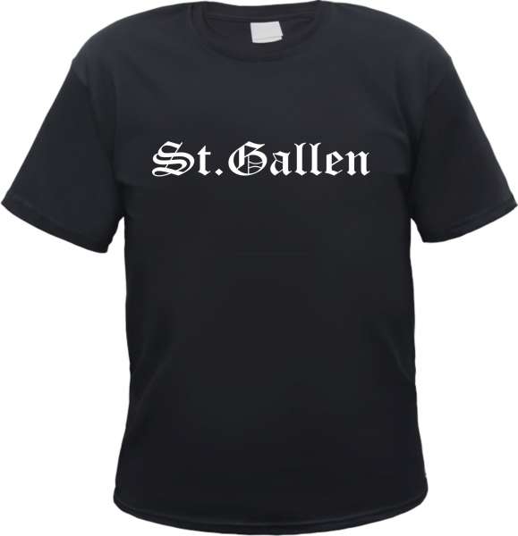 St.Gallen Herren T-Shirt - Altdeutsch - Tee Shirt