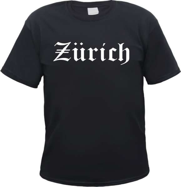 Zürich Herren T-Shirt - Altdeutsch - Tee Shirt