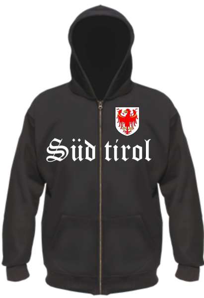 SÜDTIROL Kapuzenjacke - Bedruckt - Sweatjacke Hoodie Jacke