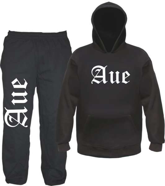 Aue Jogginganzug - Altdeutsch - Jogginghose und Hoodie