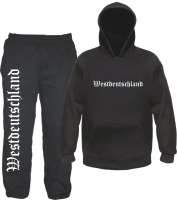 Westdeutschland Jogginganzug - Altdeutsch - Jogginghose und Hoodie Westdeutschland Jogginganzug - Altdeutsch - Jogginghose und Hoodie