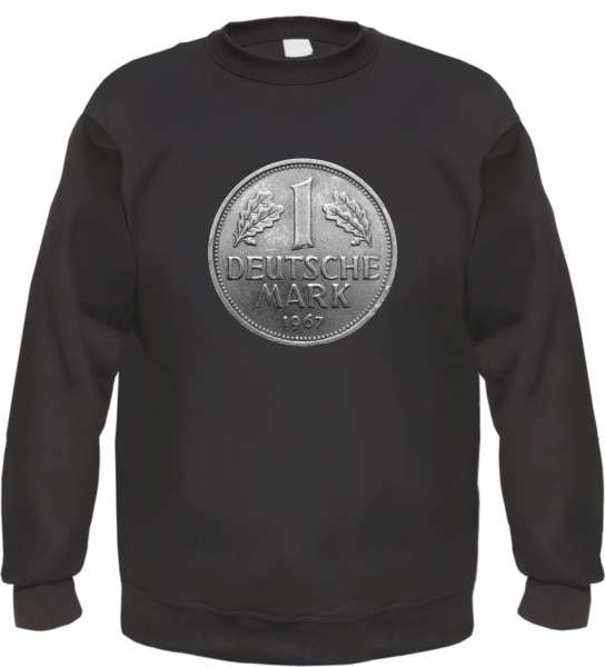 Deutsche Mark Sweatshirt - bedruckt - Pullover