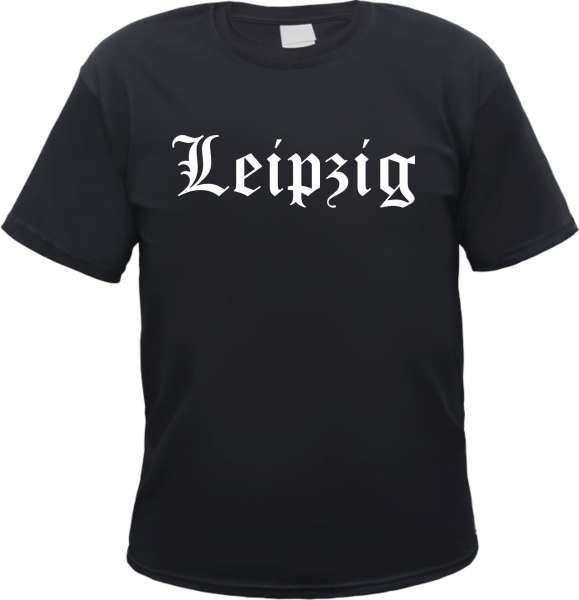 Leipzig Herren T-Shirt - Altdeutsch - Tee Shirt