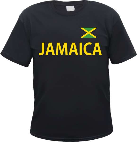 Jamaica Herren T-Shirt mit Flagge Jamaika