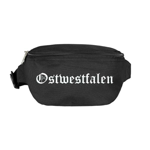 Ostwestfalen Bauchtasche - Altdeutsch bedruckt - Gürteltasche Hipbag