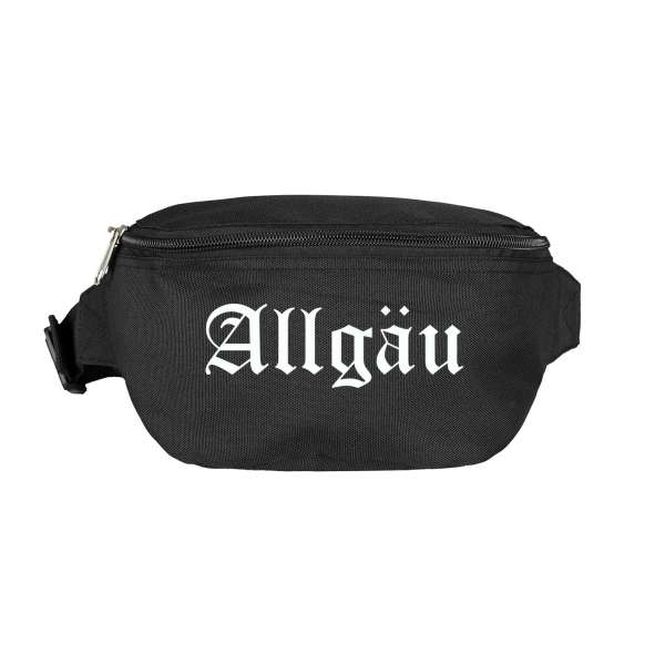 Allgäu Bauchtasche - Altdeutsch bedruckt - Gürteltasche Hipbag