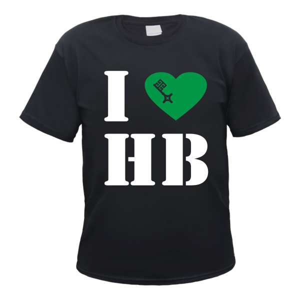 Bremen Herren T-Shirt - Tee Shirt - I Love HB