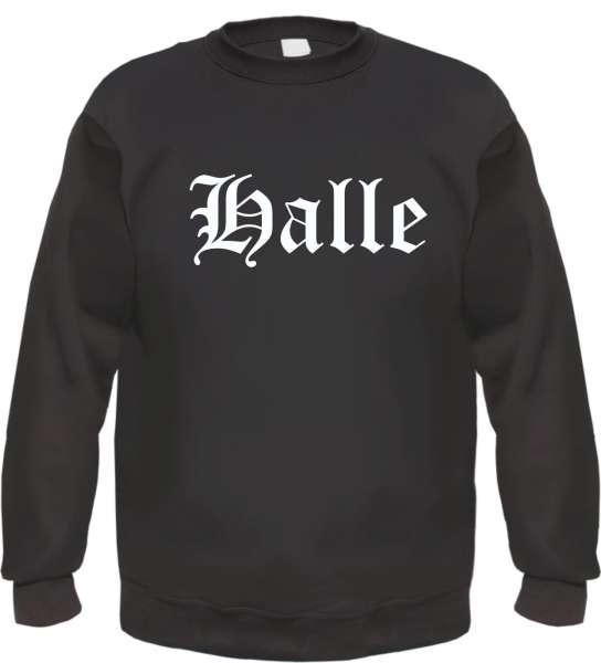 Halle Sweatshirt - Altdeutsch - bedruckt - Pullover