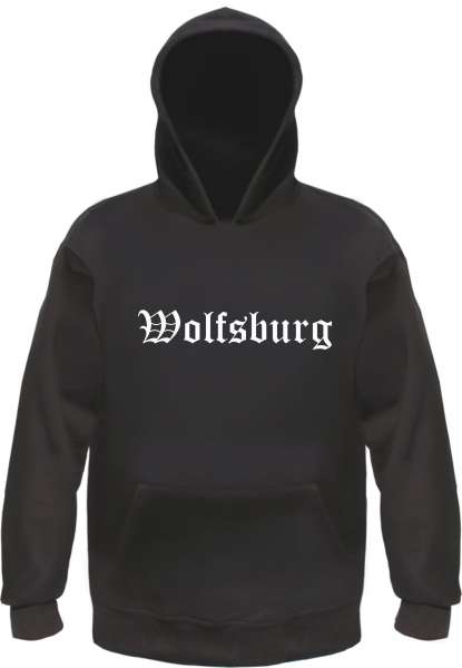 Wolfsburg Kapuzensweatshirt - Altdeutsch - bedruckt - Hoodie Kapuzenpullover