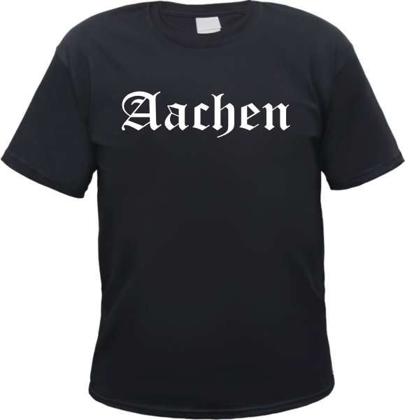 Aachen Herren T-Shirt - Altdeutsch - Tee Shirt