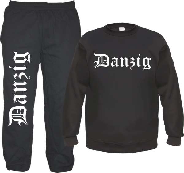 Danzig Jogginghose und Sweat im Set - Jogginganzug