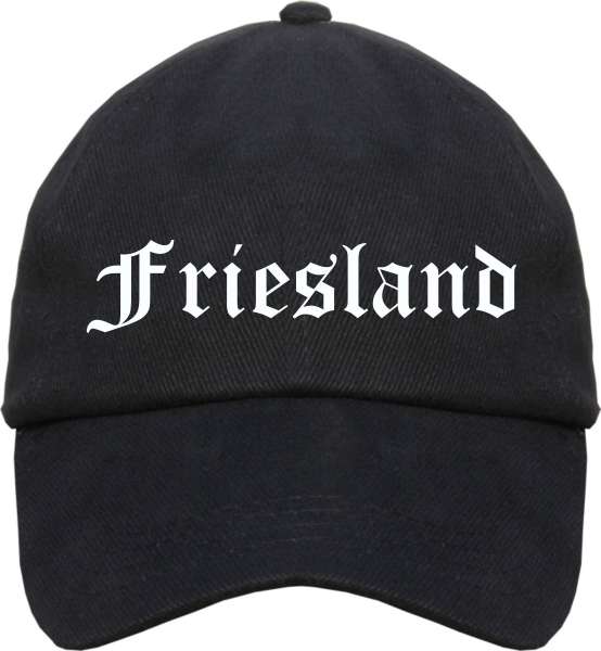 Friesland Cappy - Altdeutsch bedruckt - Schirmmütze Cap